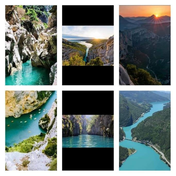 Mazet 55 Gorges Du Verdon Saint-Martin-de-Bromes Екстер'єр фото