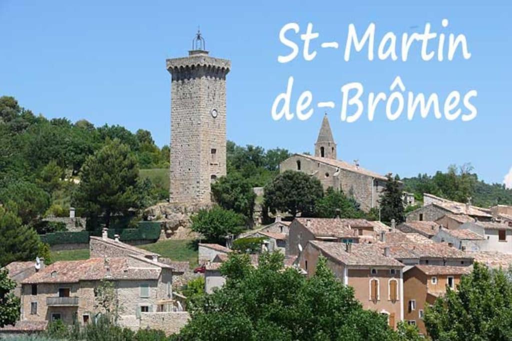 Mazet 55 Gorges Du Verdon Saint-Martin-de-Bromes Екстер'єр фото