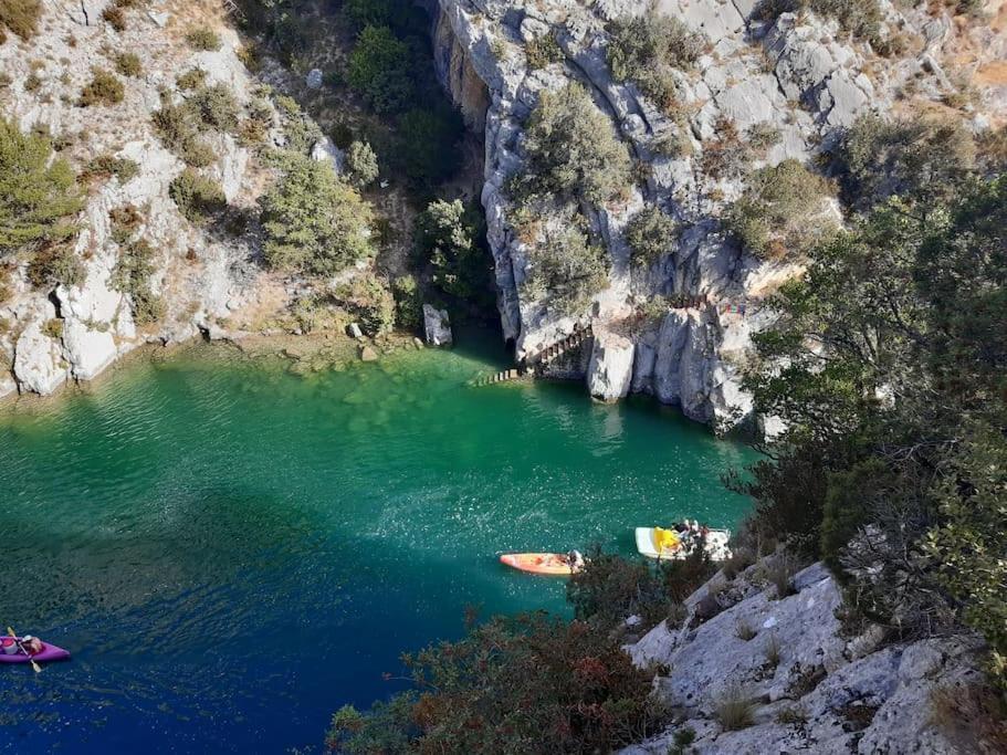 Mazet 55 Gorges Du Verdon Saint-Martin-de-Bromes Екстер'єр фото